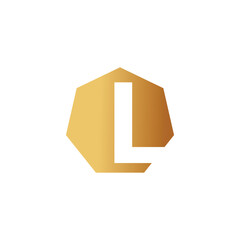 Letter L logo design vector with universal form and creative idea icon