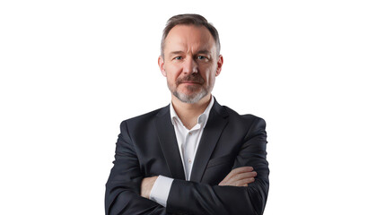 Portrait of a business forecaster predicting future market conditions