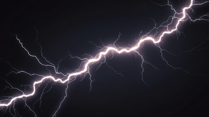 black lightning bolts abstract background design