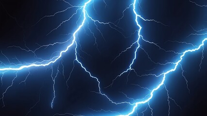 blue lightning bolts abstract background design