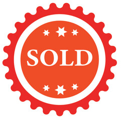 sold icon, sold tags