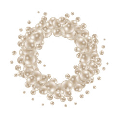 Colored abstract balls. Festive background. EPS 10