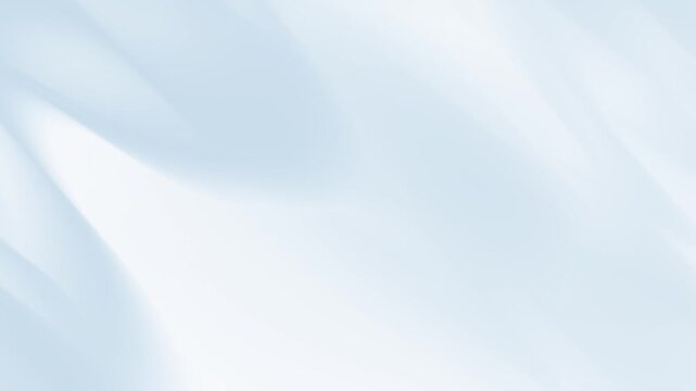 4K Light blue abstract animation background. Abstract luxury curved pattern.