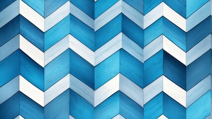 blue chevron stripes abstract background design
