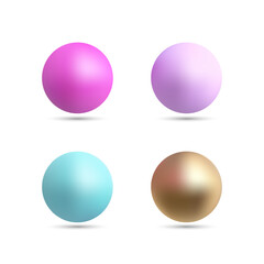 set of glossy buttons