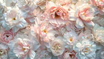 Obraz premium Soft Pink and White Blossoms