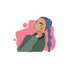 a beautiful and graceful woman