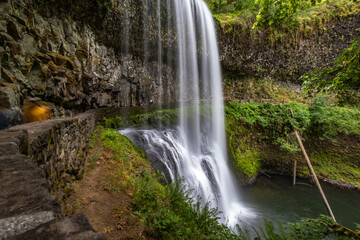 Obraz premium waterfall in the forest