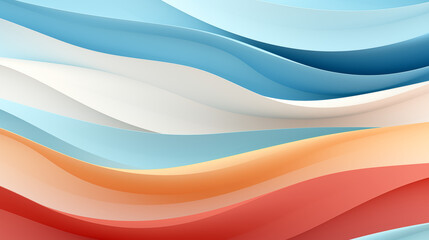 Obraz premium Colorful Bar Lines on Blue Background, Abstract Image, Texture, Pattern Background, Wallpaper, Cover and Screen of Smartphone, Cell Phone, Computer, Laptop, 9:16 and 16:9 Format