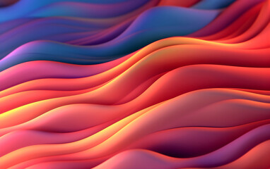 Striking 3D abstract background