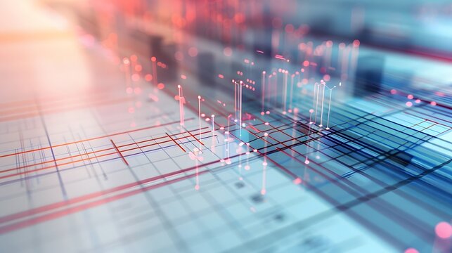 A digital workspace featuring Gantt charts and critical path method (CPM) diagrams, illustrating meticulous planning and control of project schedules