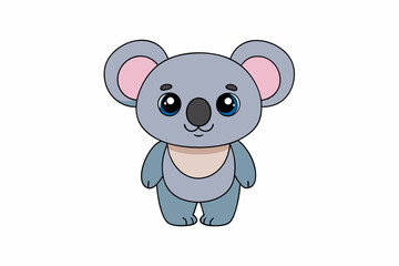 A Koala animal vector illustration