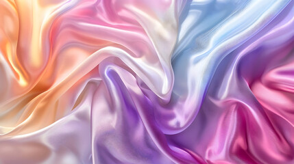 Obraz premium Smooth satin material background illustration