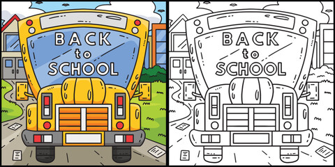 First Day of School Back to School Bus 