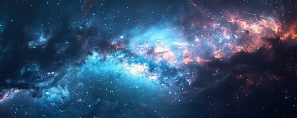 Fototapeta premium Galaxies Texture Background, 4K hyperrealistic photo