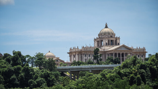 The architecture of Bandar Seri Begawan in Brunei