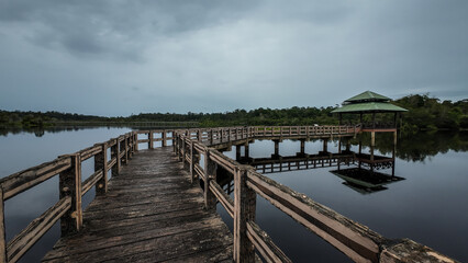 Naklejka premium The landscape of Brunei Darussalam 