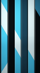 Black Lines Bars on Blue Background, Abstract Image, Texture, Pattern Background, Wallpaper, Cover and Screen of Smartphone, Cell Phone, Computer, Laptop, Format 9:16 and 16:9