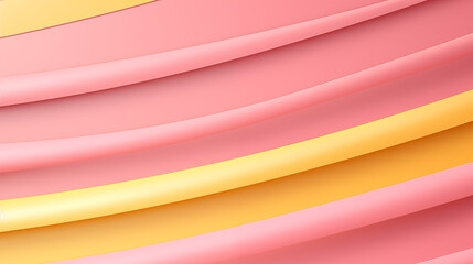 Fototapeta premium Pink Lines Bars on Yellow Background, Abstract Image, Texture, Pattern Background, Wallpaper, Cover and Screen of Smartphone, Cell Phone, Computer, Laptop, Format 9:16 and 16:9