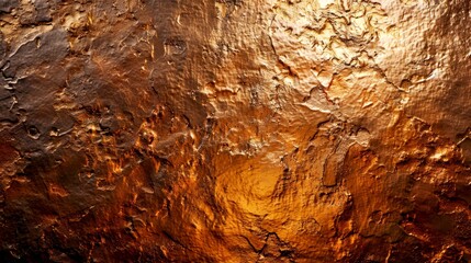 Abstract textured art in warm amber tones. A close-up of a richly detailed surface blending gold and orange hues. Ideal for backgrounds or artistic projects. This is a digital artwork generated by AI.
