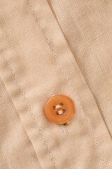 Shirt button closeup