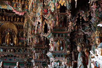 Shanxi Linfen Xiaoxitian, China Tourist Attractions, Ancient Architecture Religious Temples