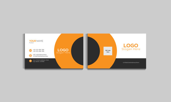 Effective Business Card Design, Modern Business Card or Visiting Card Design, Attractive And Perfect Business Card Design Concept