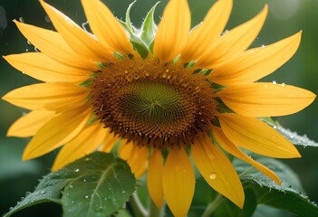 Naklejka premium sunflower 