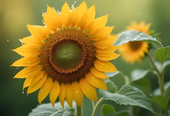 Naklejka premium sunflower 
