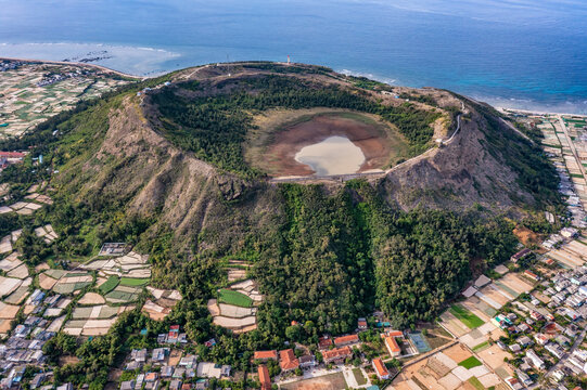 Cu Lao Re or Ly Son island or Volcanic island, Quang Ngai, Vietnam.