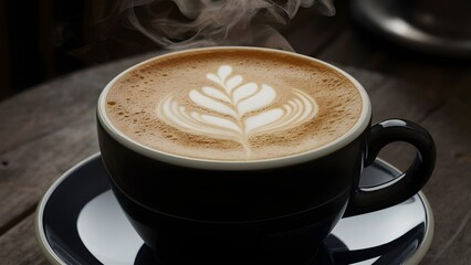 Steaming Coffee Perfection