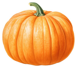 Obraz premium PNG Halloween vegetable pumpkin plant.