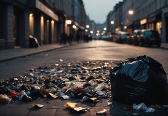 Obraz premium people walking in the city