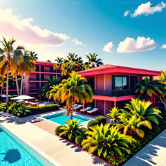 아름다운 대 저택