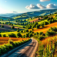 Fototapeta premium 드넓은 평야