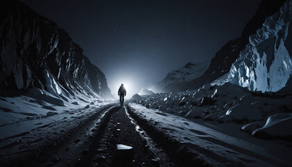 Antarctic Secrets in Rainy Winter: The Expeditioner's Journey Immersed in Landslide