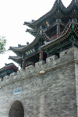 Ancient pagoda at Jinci Temple in Taiyuan, Shanxi: Exquisite eaves structure