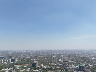 Aerial drone view of city pune sb orad, model colony, shivaji nagar