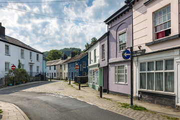 The small market town of Buckfastleigh in Devon, England, Uk  © Jim