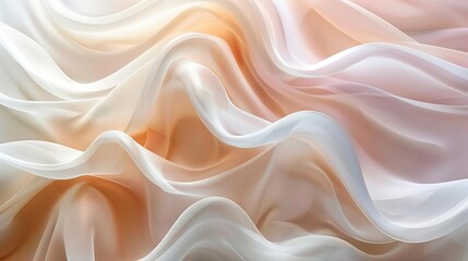 Obraz premium Organic abstract background design with flowing forms, natural hues, and soft lighting, creating a serene and artistic atmosphere