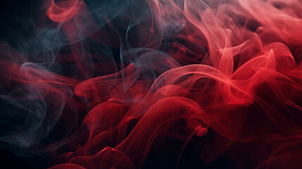 Obraz premium red and black smoke background