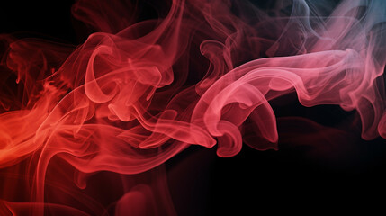 Obraz premium red and black smoke background