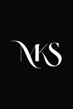 MKS letter logo design