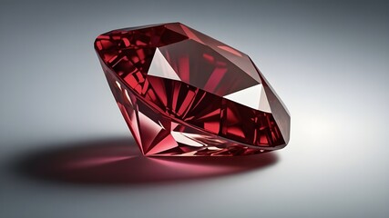 red diamond on white background