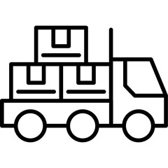Cargo Truck Icon