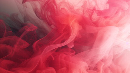 red and white smoke background