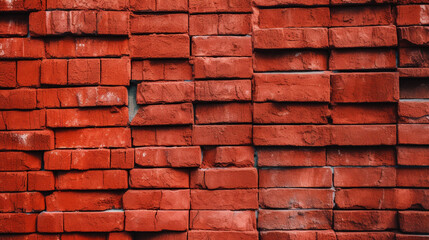 Fototapeta premium red brick background