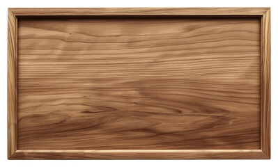 Fototapeta premium PNG Elegant wooden frame, natural finish