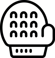 Modern hair removal device depicting removing hair procedure