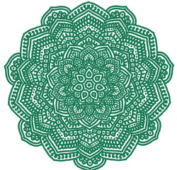Signs and symbols. Circle pattern lotus or flower mandala art design. beauty, fashion, geometry, colorful, fashion.